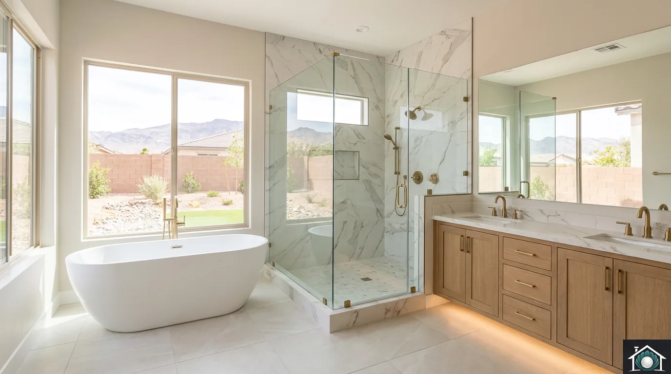 Spa-Style Master Bathroom Remodels for Summerlin Homes