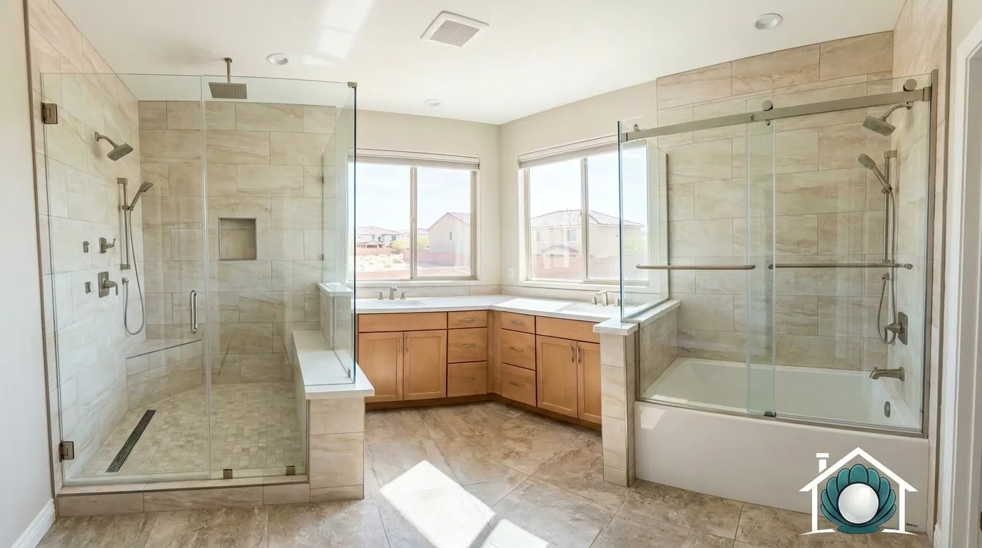 Walk-In Shower vs Tub-to-Shower Conversion in Henderson Bathrooms